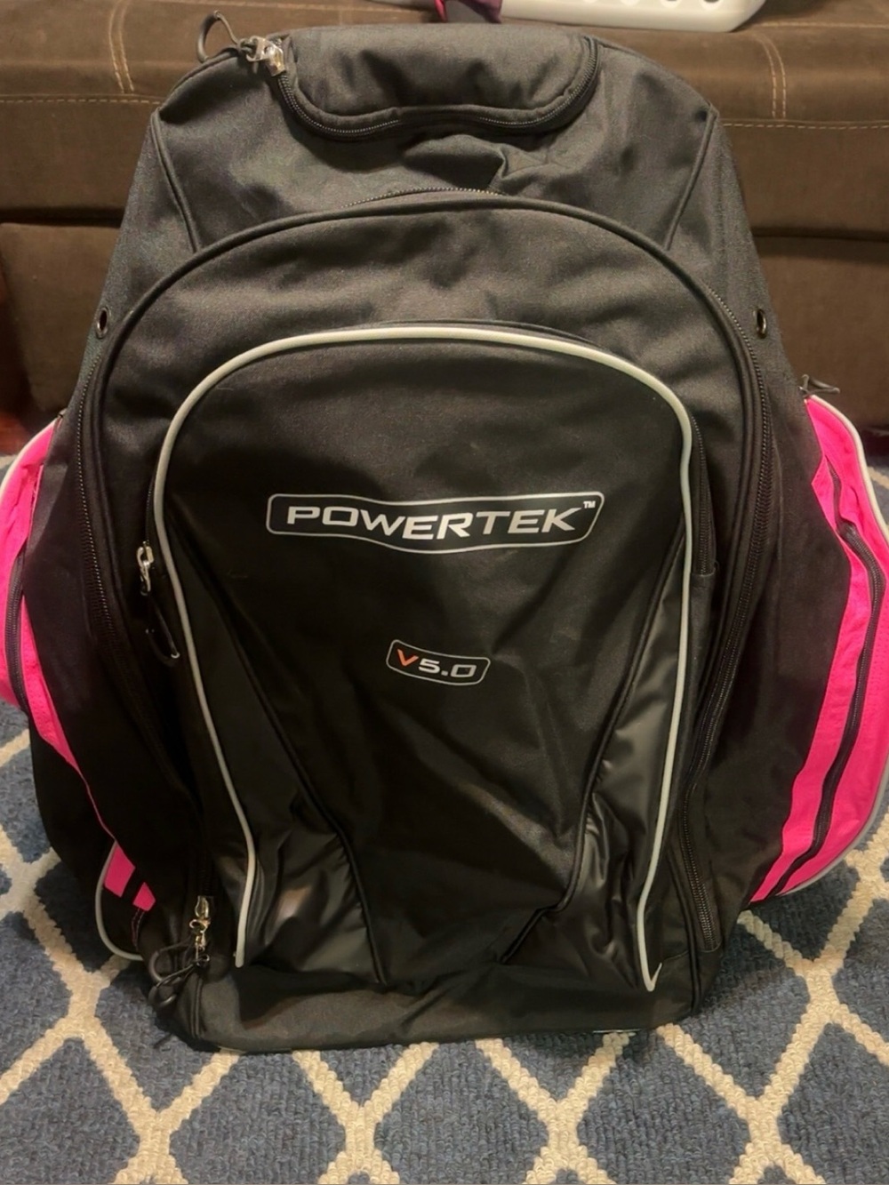 Powertek V5.0 Backpack/Wheeled Hockey bag